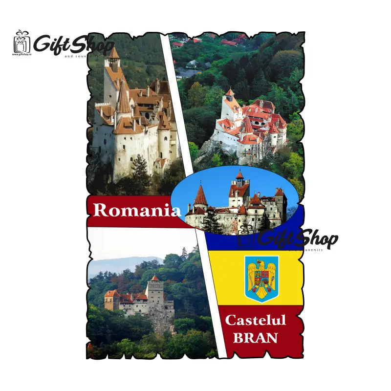 Castelul bran romania, magnet frigider mgs174v